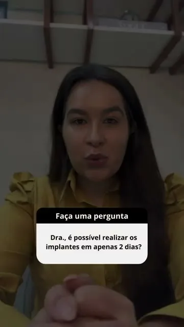 Depoimento Implantes Dentários
