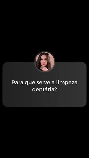 Depoimento Profilaxia (Limpeza)