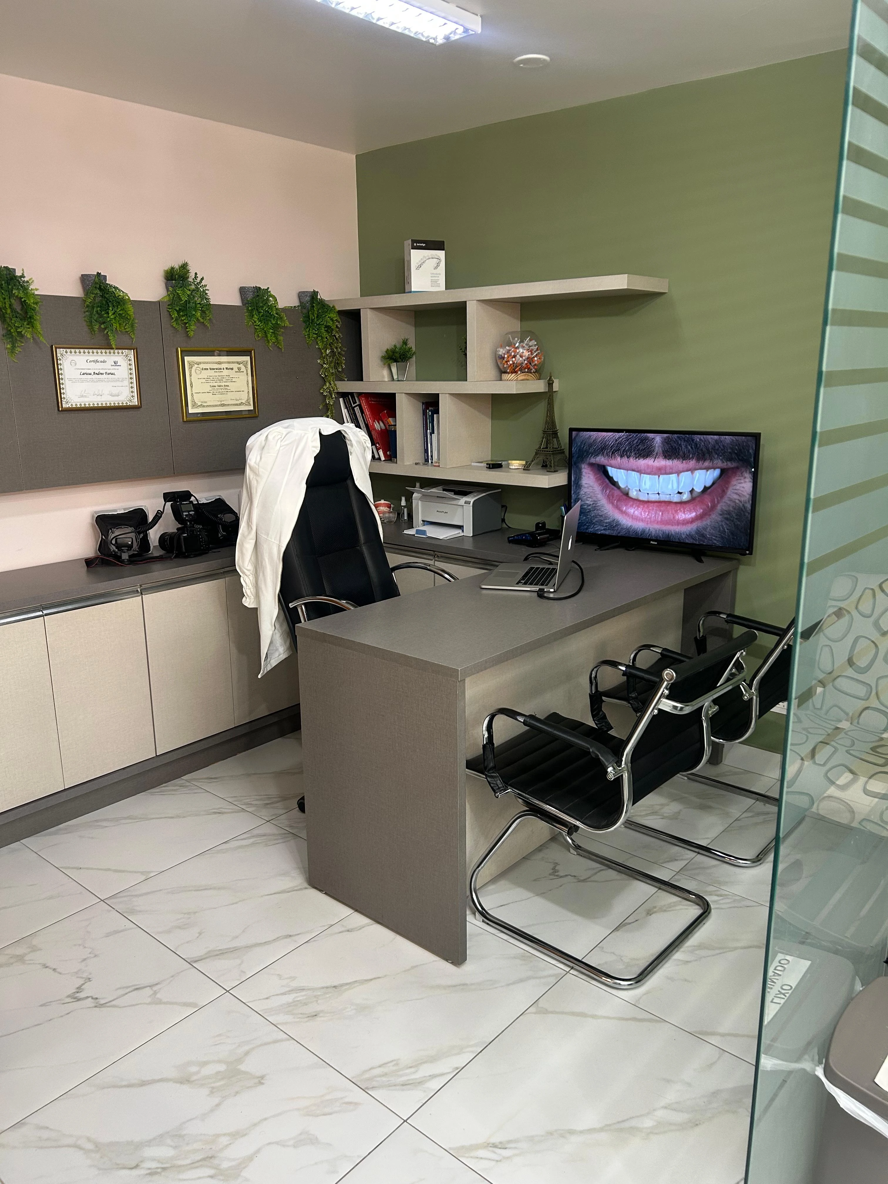 Espaço da clinica Dra Larissa Andreo
